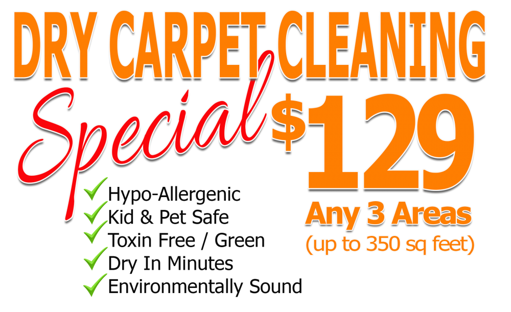 1-800-DRYCARPET Dry Carpet Cleaning Service. Dry Organic Carpet